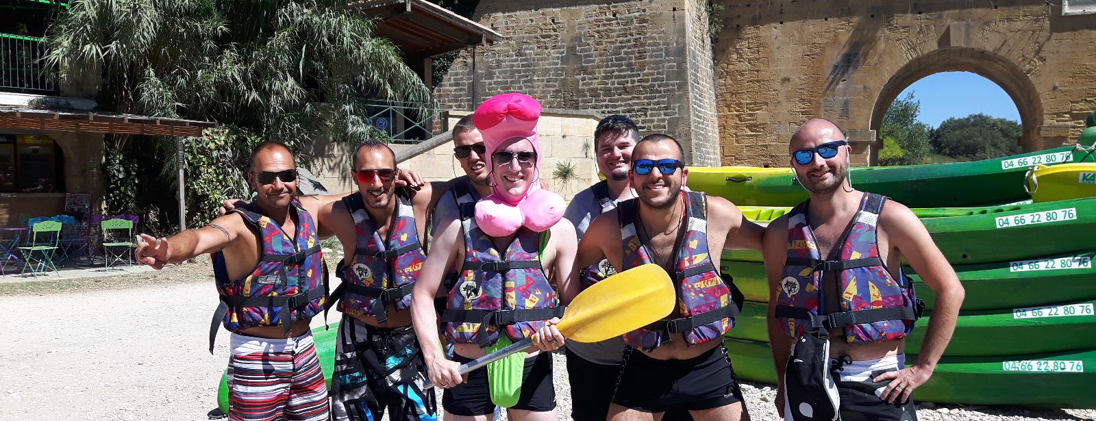 EVG EVJF Pont du Gard