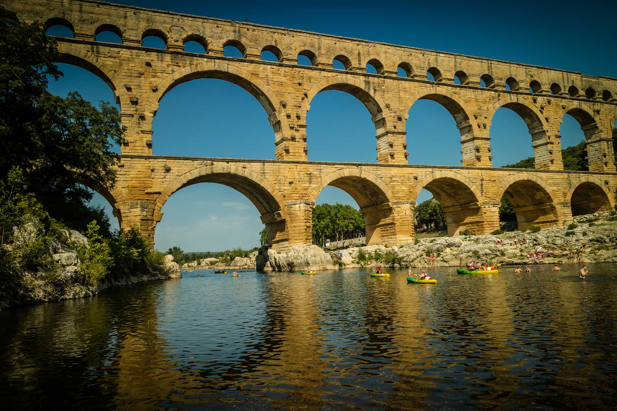 Chèque cadeau canoë kayak Pont du Gard